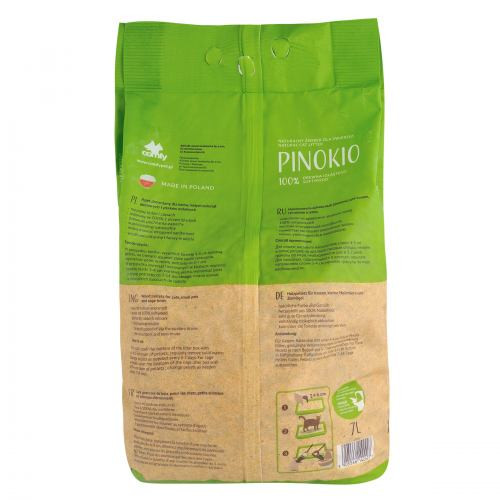 Наповнювач Comfy для котячого туалету гігієнічний деревинний Pinokio 7 л Київ - фото 2