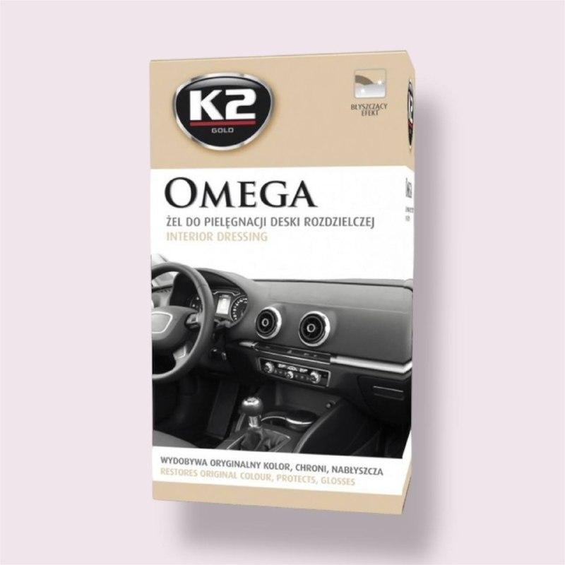 Набір для догляду за салоном авто K2 Omega 500 мл (гель + аплікатор + мікрофібра) Київ - фото 1
