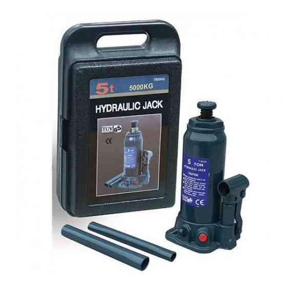 Домкрат 5 т 216-413 мм пляшковий у кейсі TORIN T90504S Одеса