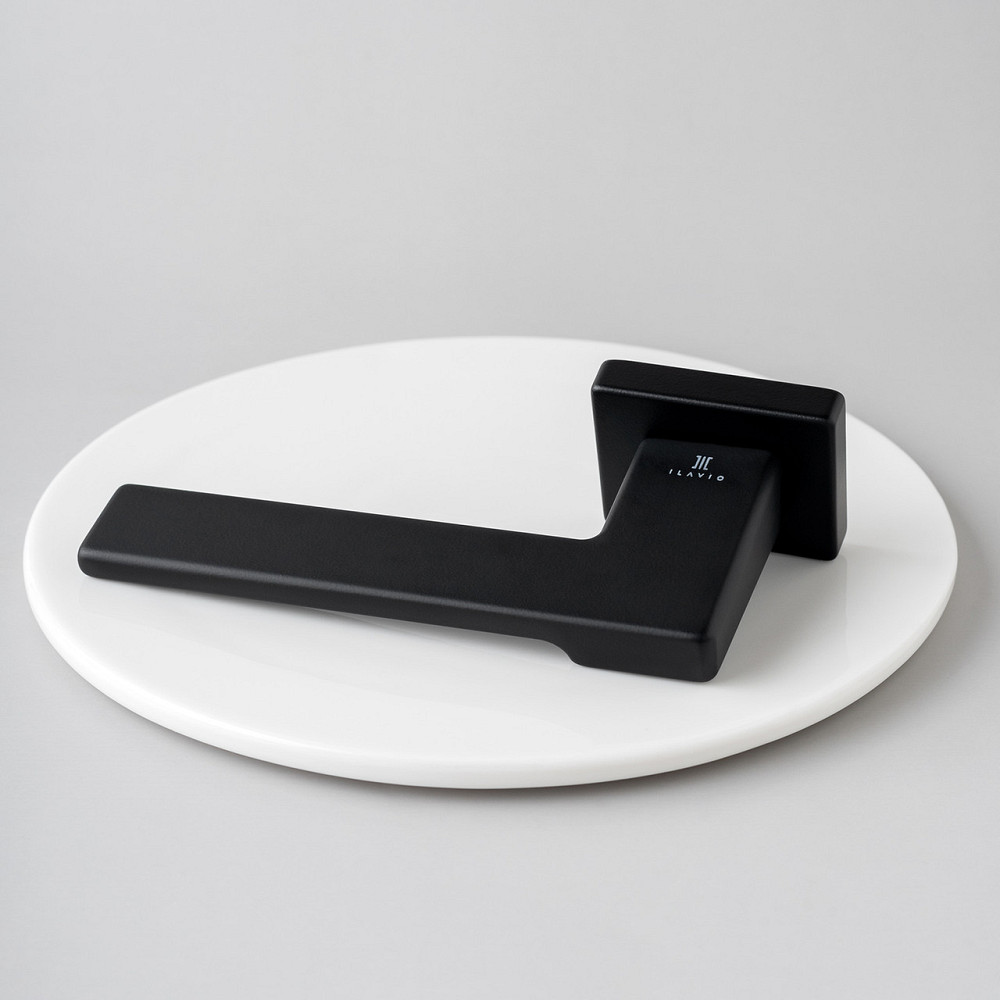 Ручка дверна ILAVIO 2648 Чорний Київ - фото 4