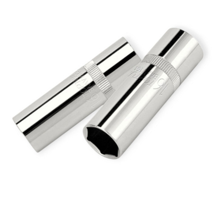 Головка свечная 1/2 16мм CrV тонкая Мукачево - изображение 1