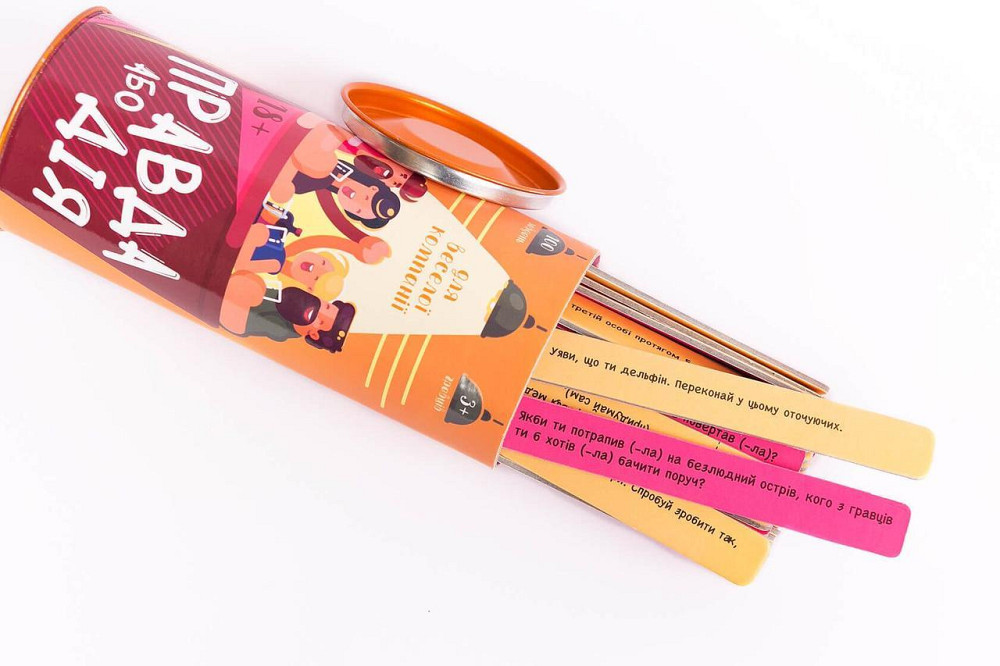 Еротична гра Правда або дія (Для веселої компанії) (UA) Sex Aura Київ - фото 3