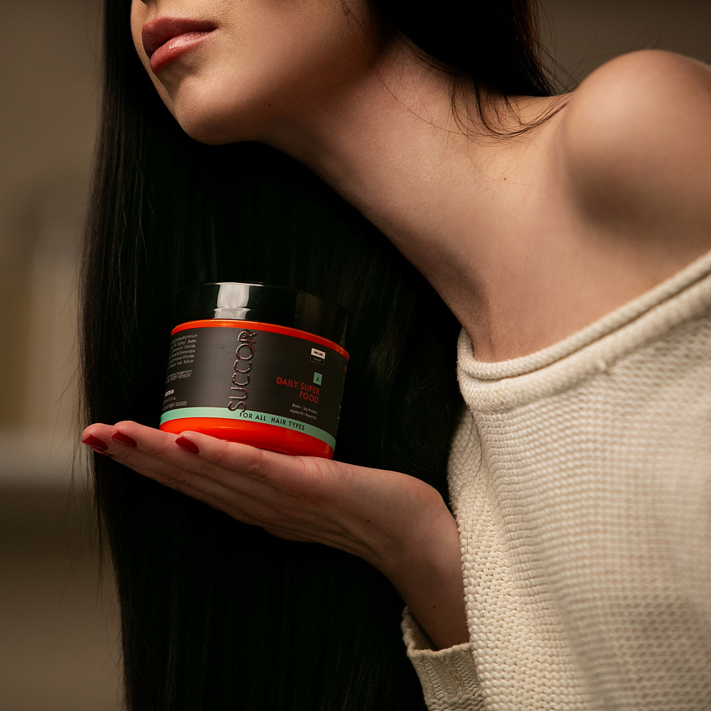 Маска суперфуд для волосся щоденного використання Daily Superfood Mask Succor 300 мл Київ - фото 7