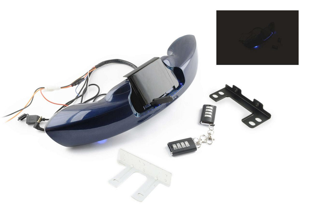 Аудиосистема траверсная (2, 2*5W синие,сигнализация, МР3/USB/SD, водонепрониц.) mod:MT610 Мукачево - изображение 1