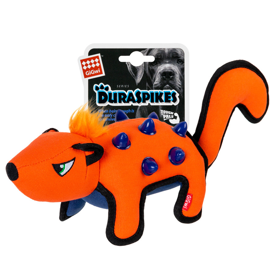 Іграшка для собак Скунс підвищеної міцності GiGwi Duraspikes, текстиль, гума, синтепон, 24 см Коломия - фото 2