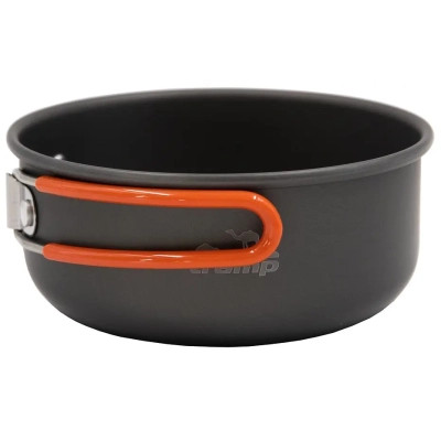 Миска туристическая Tramp анодированная со складными ручками 400мл (UTRC-116) Винница - изображение 1
