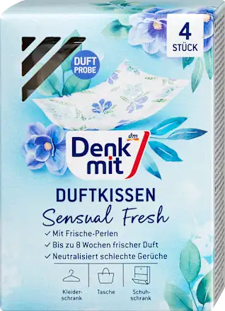 Denkmit Wäscheduft Sensual Fresh 4 St Ароматизатор для белья «Чувная свежесть» Львов