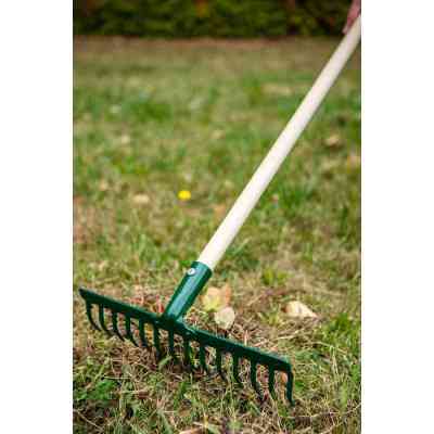 Грабли Verto 14 зубців, ширина 36см, 140см, 1.4кг (15G057) Винница