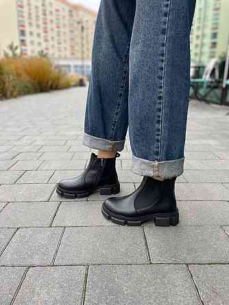 Без бренда Черевики жіночі ARTO 102 чорні (зима, шкіра натуральна) (5222) 39 Коломия