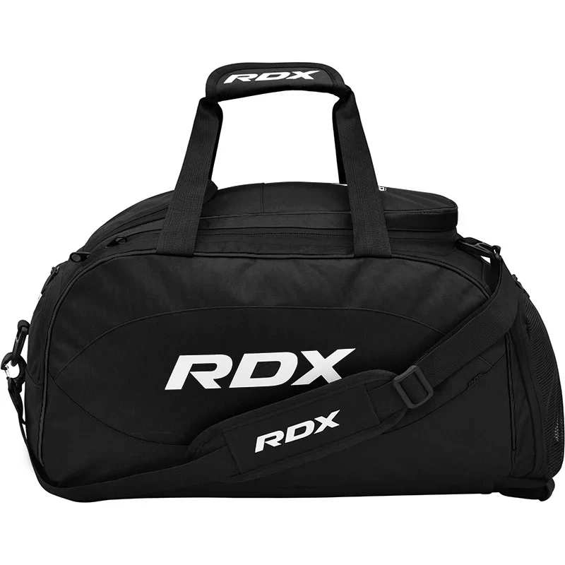 Спортивна сумка RDX R1 Duffel Bag with Backpack Straps Black/White Каменское - изображение 1
