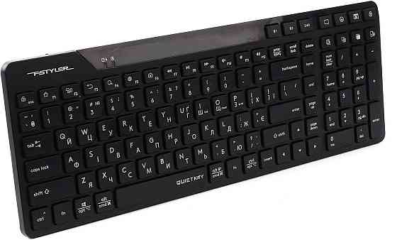 Клавіатура бездротова A4Tech FBK27C AS Black Чорний Харків