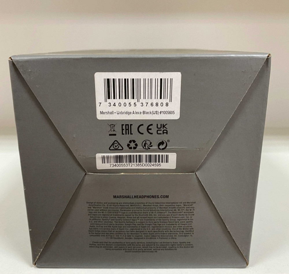 Новая Smart колонка Marshall Uxbridge.Гарантия . Киев - изображение 5