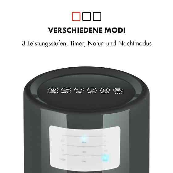 Висотний зволожувач повітря 3-в-1 з вентилятором 530 м3/год 
            
                 35 Вт 
                
                     2,5 літра 
    Рівне