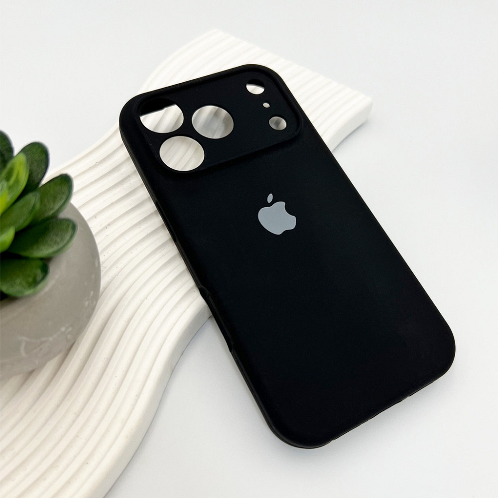Чохол для смартфона Silicone Full Case AA Camera Protect for Apple iPhone 17 Pro Max 14,Black Київ - фото 4