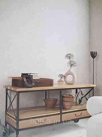 Шпалери вінілові на флізеліні Marburg Loft superior1.06х10 світлі з білими домішками під шпаклівку 34102 Київ