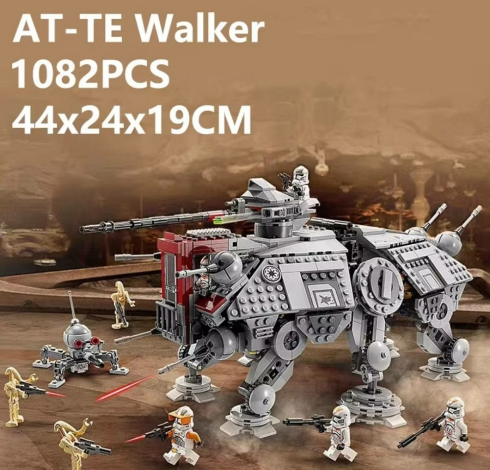Конструктор Шагохід AT — TE Walker космічні війни Star Wars 1082 шт. Харків - фото 7