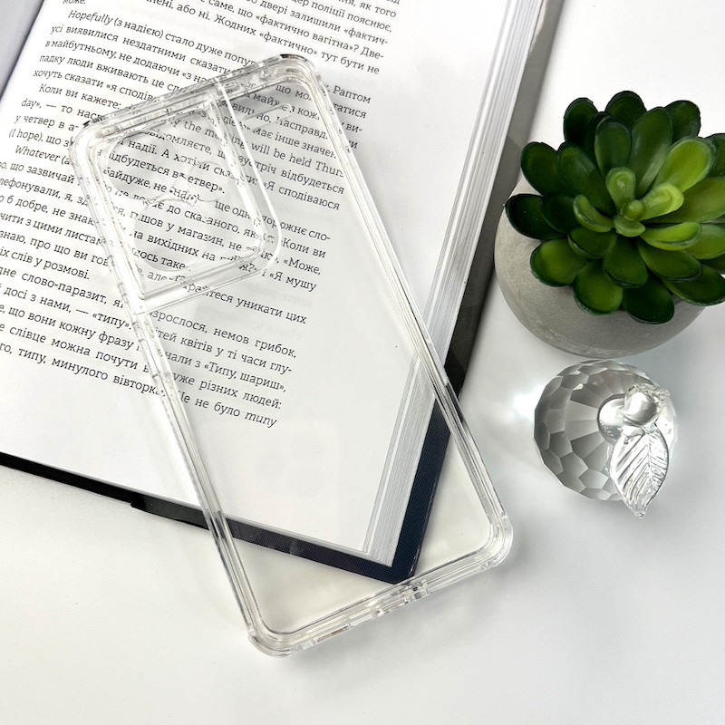 Чохол для смартфона Space III for Xiaomi Redmi Note 13 Pro Plus 5G Transparent Київ - фото 6