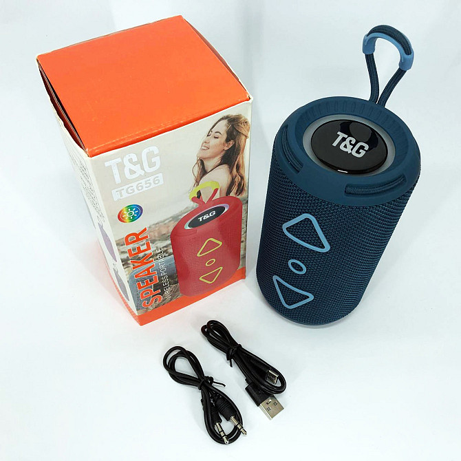 Портативная bluetooth колонка музыкальная TG656, Bluetooth колонка с хорошей батареей GB-11 Львов - изображение 4