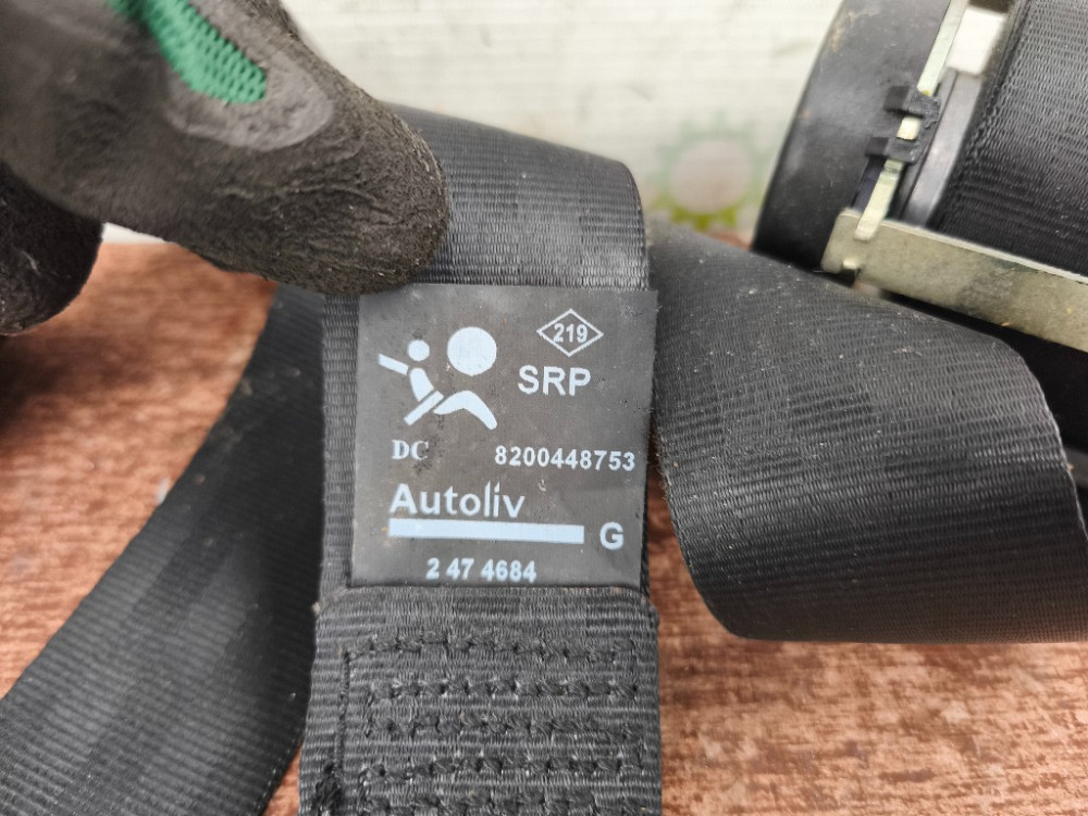 Ремінь безпеки передній лівий Mercedes Citan 2012-2020 (8200448753) Ковель - фото 2