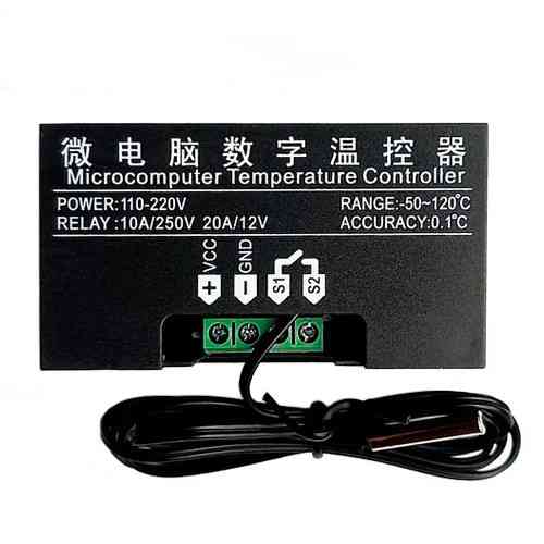 Терморегулятор W3230 с датчиком NTC10K, AC 220В, диапазон -50~120°C, режим нагрева и охлаждения Киев