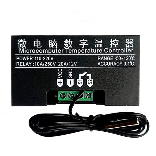 Терморегулятор W3230 з датчиком NTC10K, живлення 220В, діапазон -50~120°C, режими нагріву та охолодження Київ - фото 4