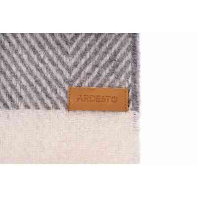 Плед Ardesto Leonardo Bianco 140x200 см, сірий (ART0502LB) Вінниця