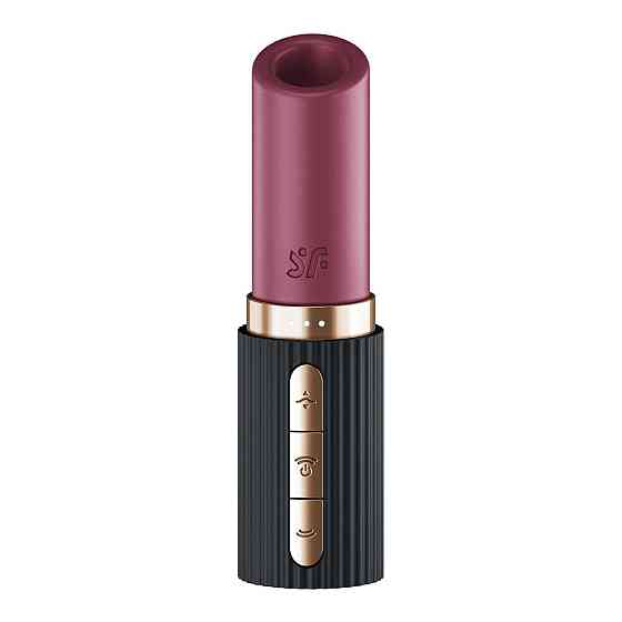 Вакуумний стимулятор Satisfyer Deep Kiss, магнітна технологія 3D Air Pulse, 30 режимів, кришечка Sex Aura Київ
