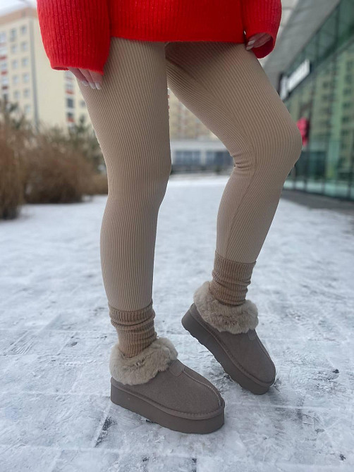 PLPS Угги жіночі PLPS 5802 хакі (зима, замша натуральна) (5664) 39 Коломыя - изображение 9