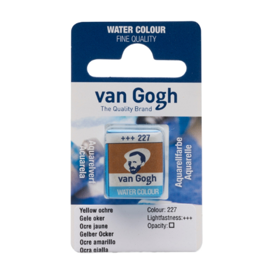 Фарба акварельна Van Gogh (227) Охра жовта кювета Royal Talens Київ