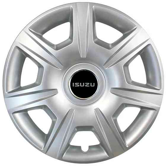 Автомобільні модельні ковпаки R15 Isuzu 327 4шт, SJS, сріблясті Київ