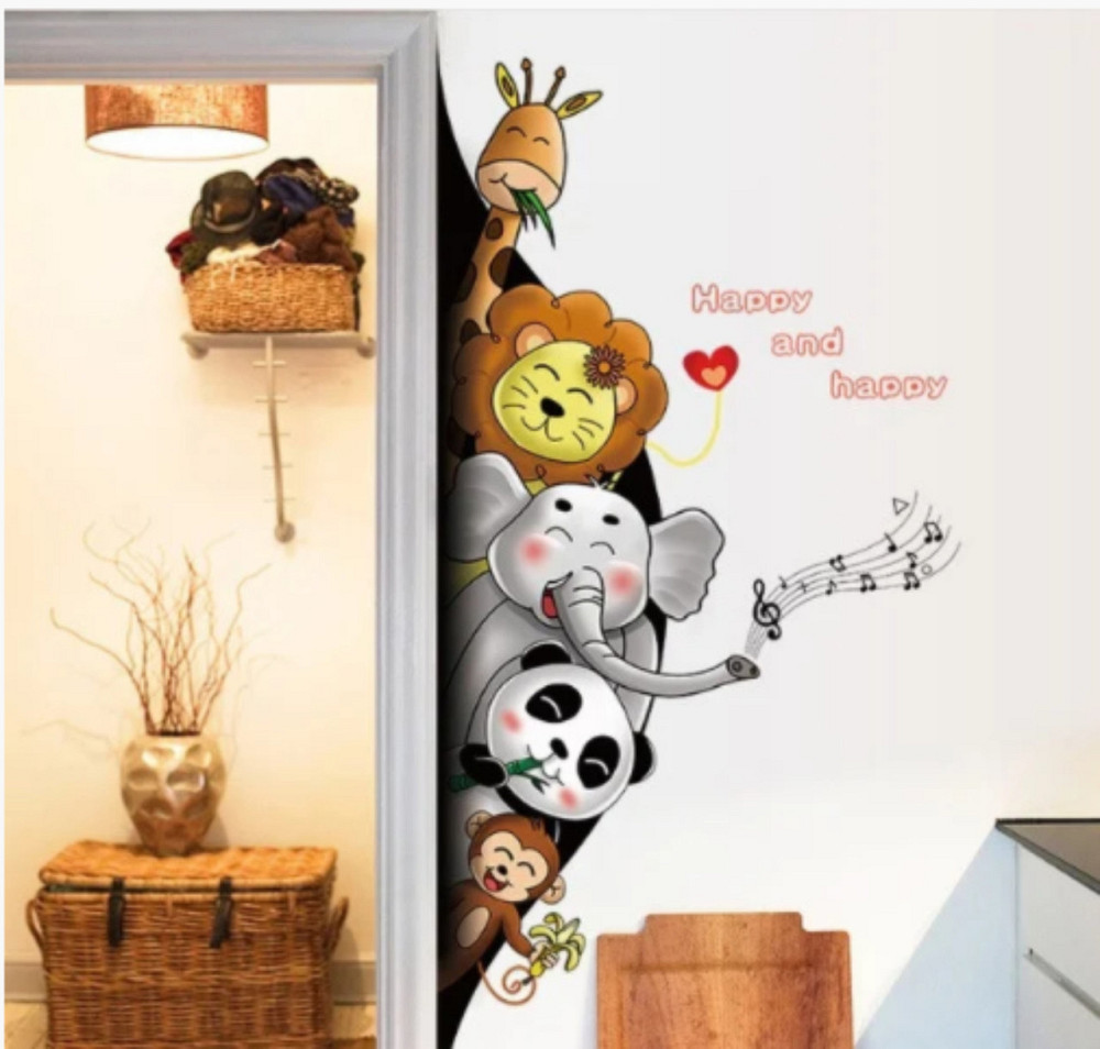 Наклейка декоративная детская Зверята Киев - изображение 5