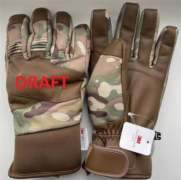 Перчатки тактические зимние 2E, Winter Full Touch 3M, М, камуфляж (2E-TWGFT3M-М-MC) Киев - изображение 1