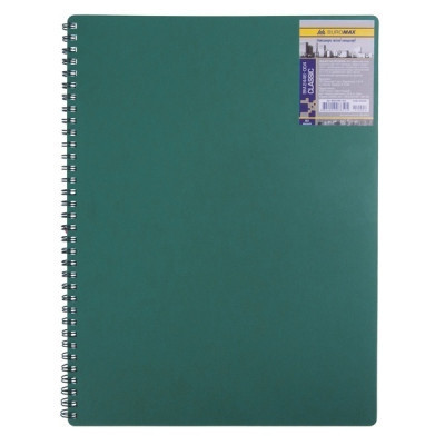Блокнот Buromax spiral side, А6, 80sheets, CLASSIC, square, green (BM.2589-004) Винница - изображение 1
