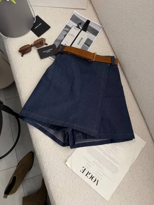 Жіноча джинсова шорти-спідниця літня Одеса - фото 10