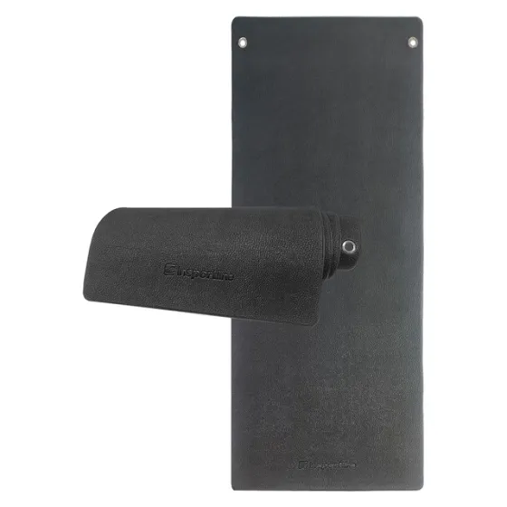 Фитнес коврик inSPORTline Aero Advance 180x60 см с отверстиями - черный Киев