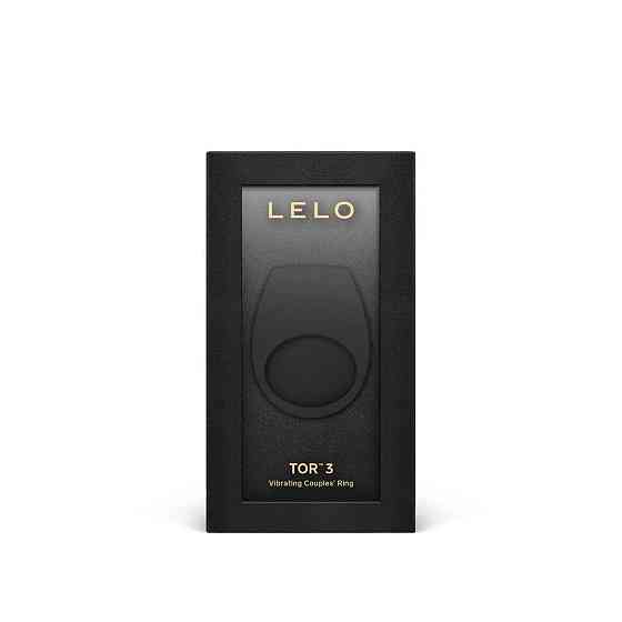 Ерекційне кільце з вібрацією LELO Tor 3 Black, керування зі смартфона Sex Aura Київ