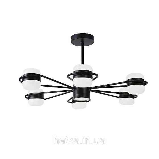 Люстра светодиодная акриловая Sirius B N4557/6 BK Киев