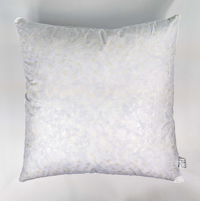 Подушка пуховая YouStar 50% пух 50% перо - упругая 60x60 см (Серебро) Сумы - изображение 4