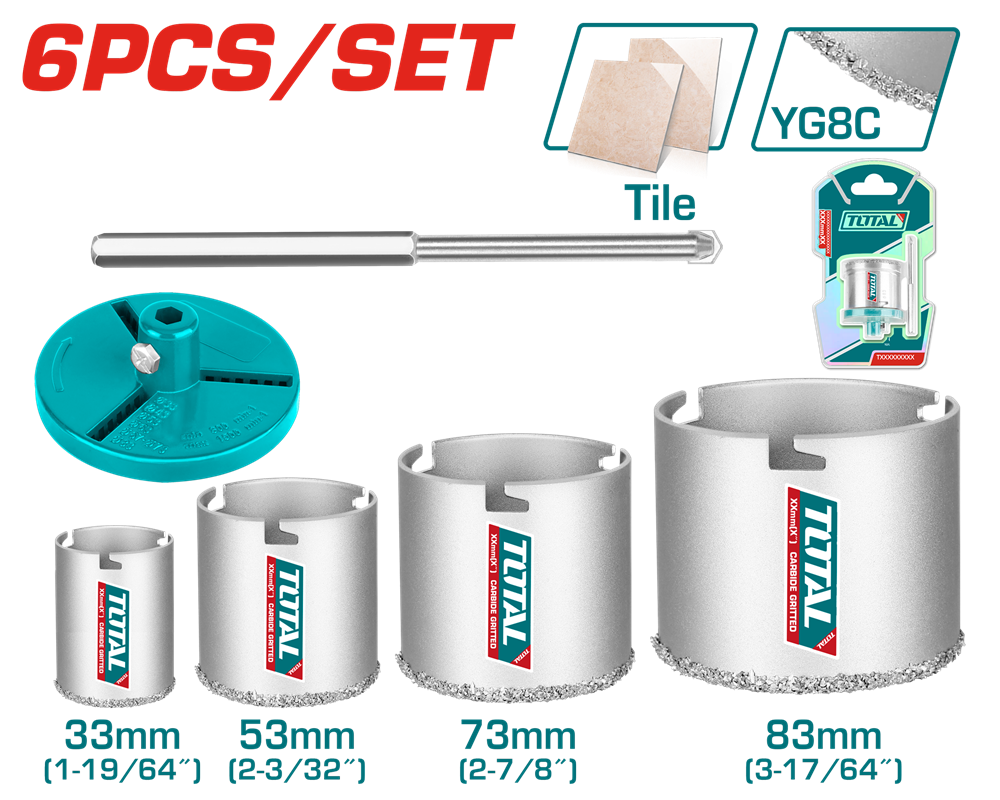 Набор коронок TOTAL TAC44061 (7090286) Киев - изображение 1