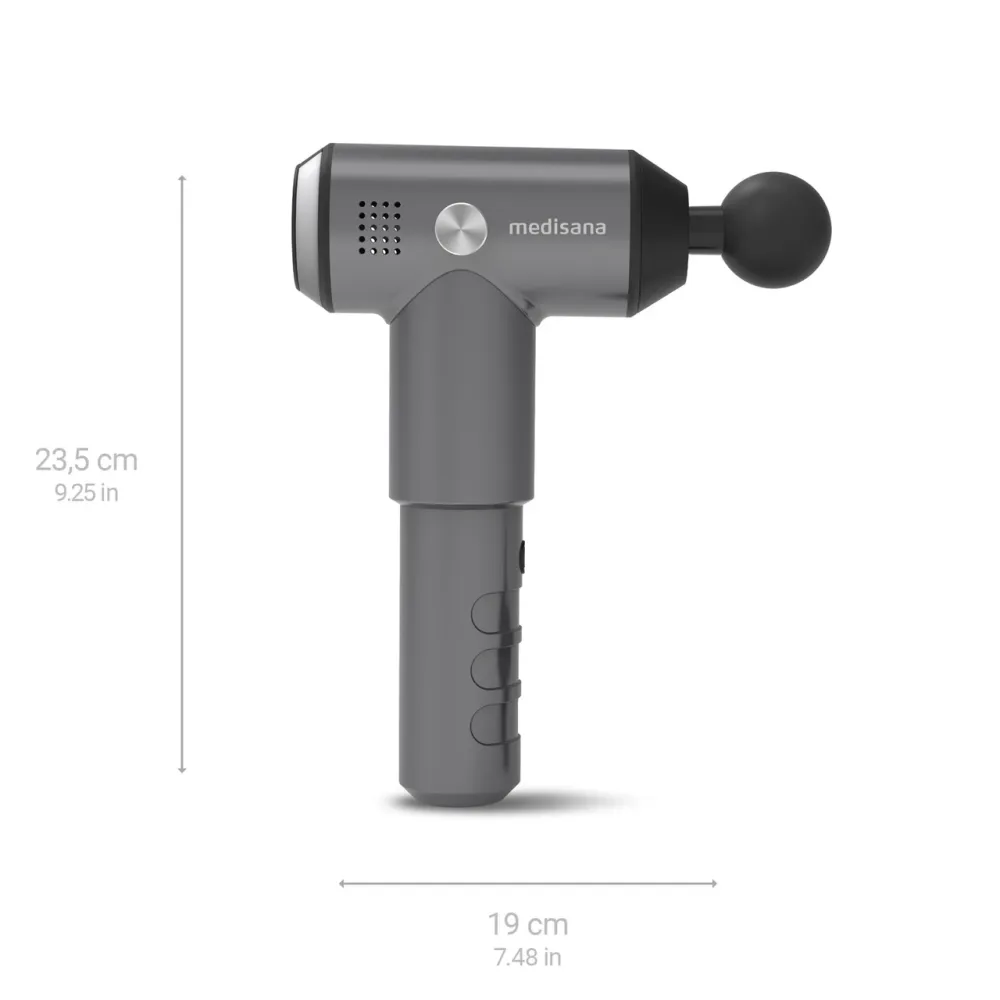 Ручний акумуляторний масажер для тіла та м'язів MG 500 Pro Дніпро - фото 2