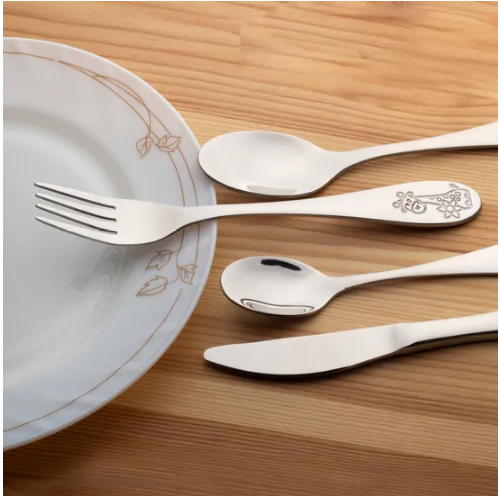 Набір дитячих столових приборів 4 предмети нержавіюча сталь 5335 KAMILLE Житомир