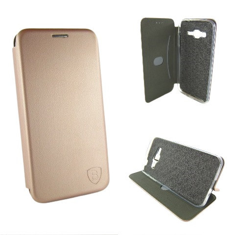Чохол книжка Samsung J3 J310 J320 Підставка (рожеве золото) Одеса - фото 3