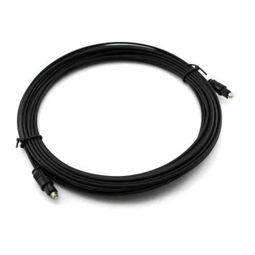 Кабель оптичний аудіо Toslink 10 м OD2.2 цифрове з’єднання для TV колонок, саундбарів Київ