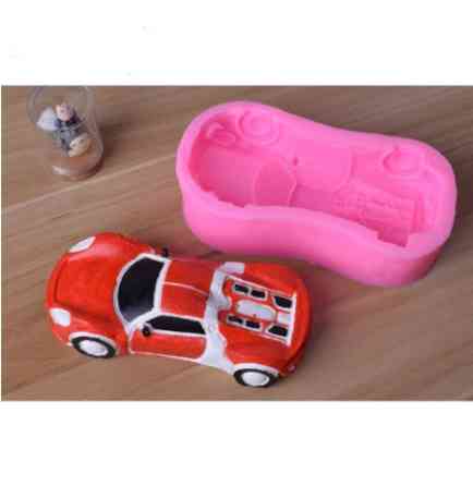 Форма силиконовая Машина 130 на 65 мм розовый Киев