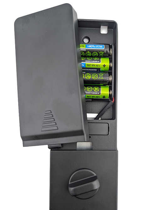 Електронний готельний замок PES Hotel, лівий, чорний Київ - фото 6