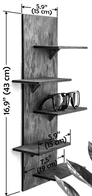 Органайзер для окулярів "Джантіаді" мускат Миколаїв - фото 2