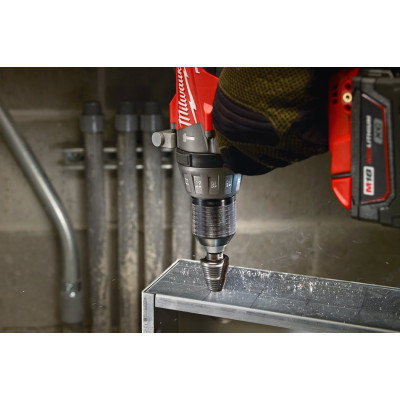 Свердло Milwaukee ступінчасте Step Drill, 4-12мм з кроком 1мм (48899301) Вінниця - фото 3