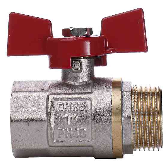 Кран кульовий прямий Q PROFESSIONAL 1" НВ КБ PN40 QP152 Київ