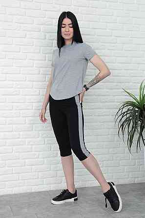 Спортивний костюм з бриджами "Dion" оптом | Норма Сірий, 46-48 Київ