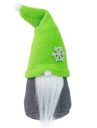 Новорічний Гном маленький салатовий Strateg (60601), шт Київ - фото 1